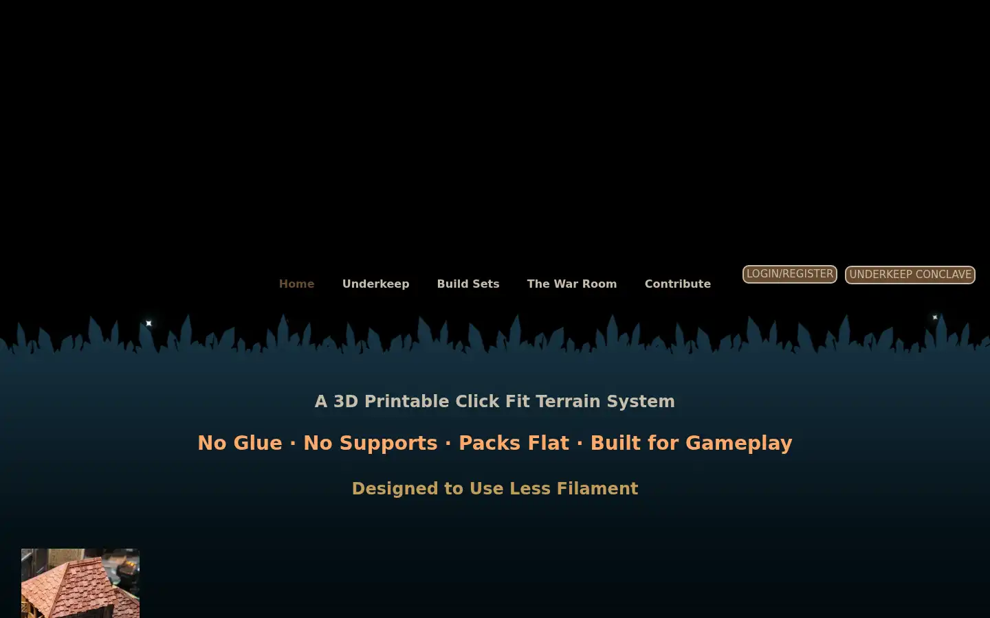 Screenshot of clickywalls.com