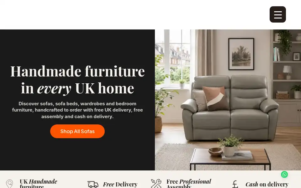 Screenshot of climaxfurniture.com