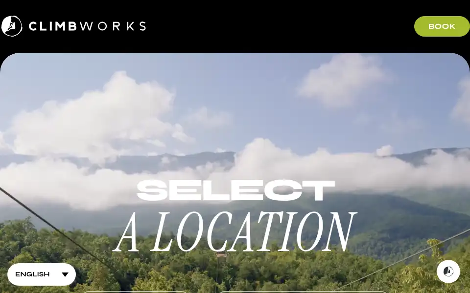 Screenshot of climbworks.com