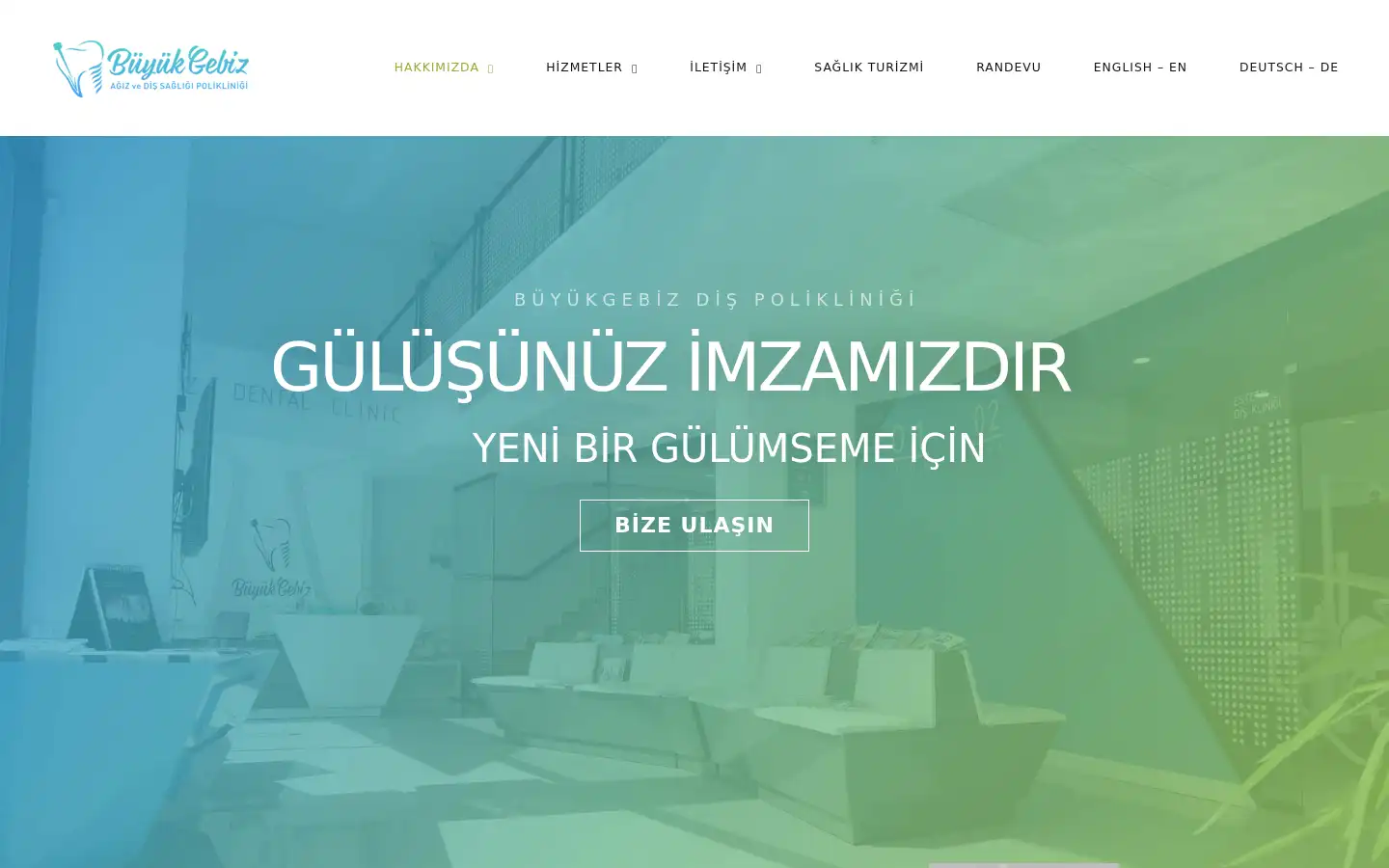 Screenshot of clinicbgz.com