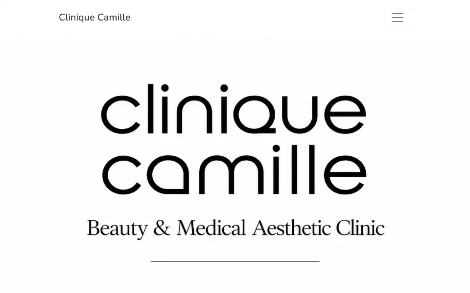 Screenshot of cliniquecamille.dk