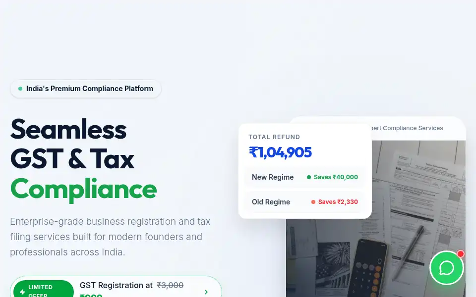 Screenshot of clivatax.com