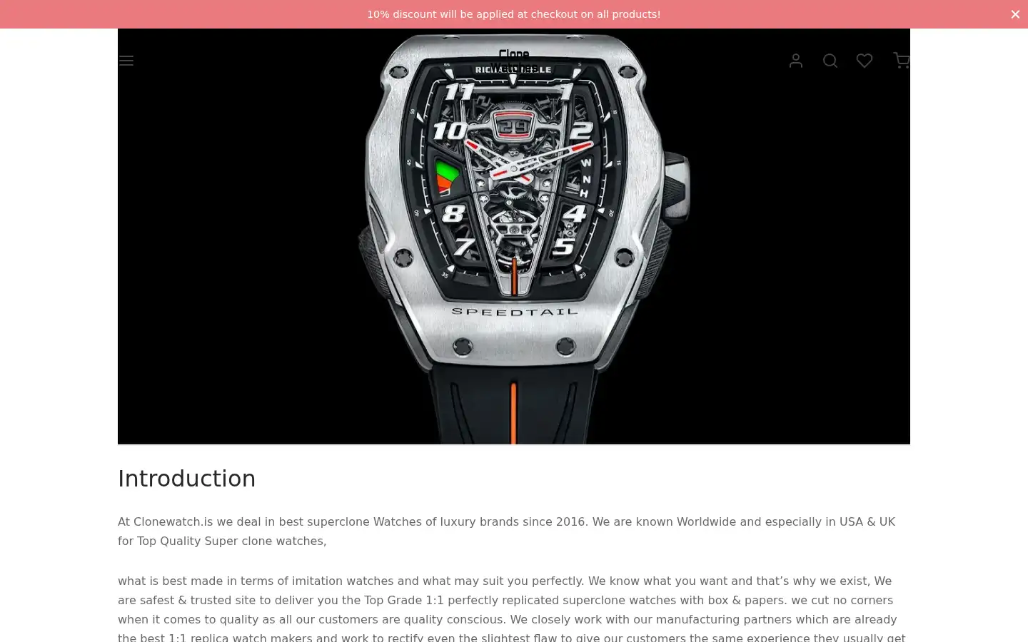 Screenshot of clonewatch.is
