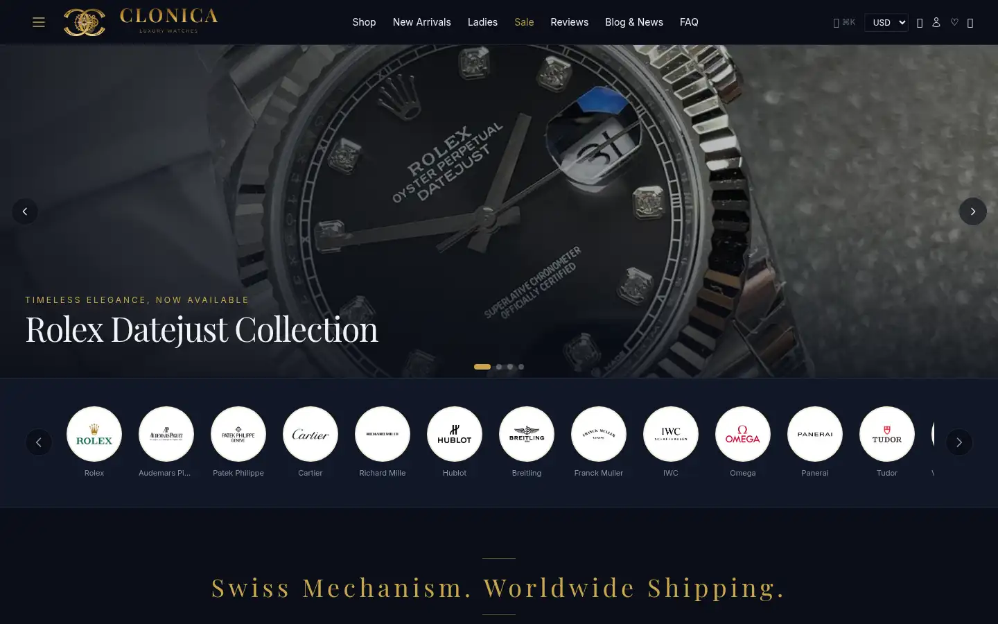 Screenshot of clonica.online