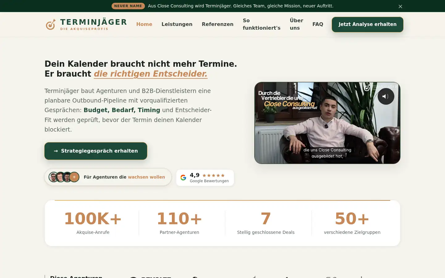 Screenshot of close-consulting.de