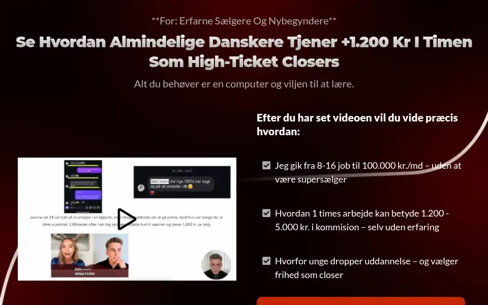 Screenshot of closersyndicate.com