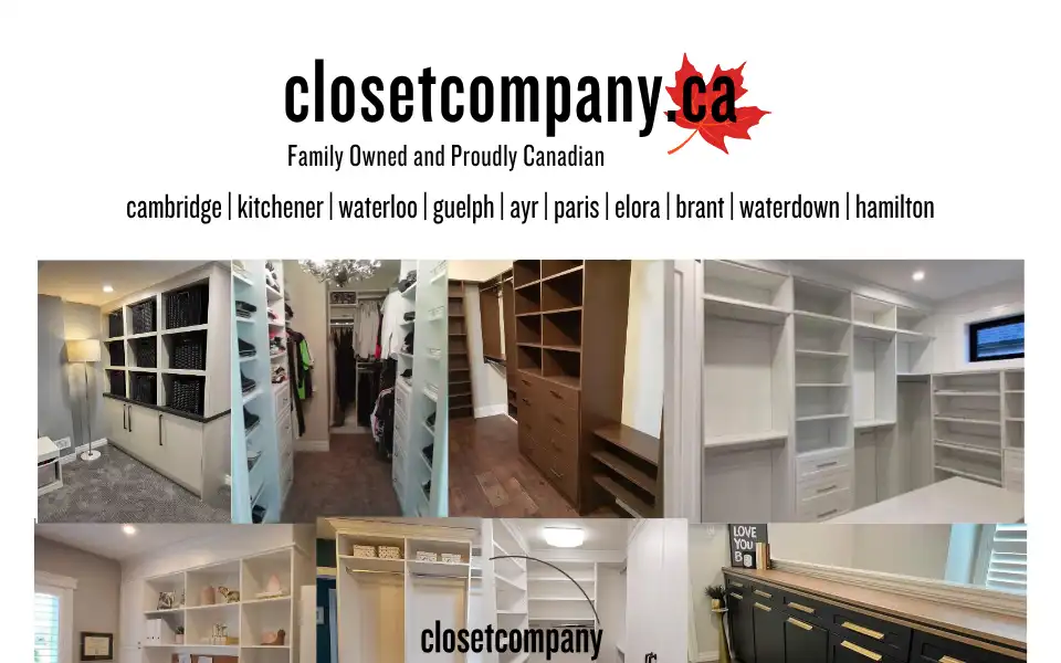Screenshot of closetcompany.ca