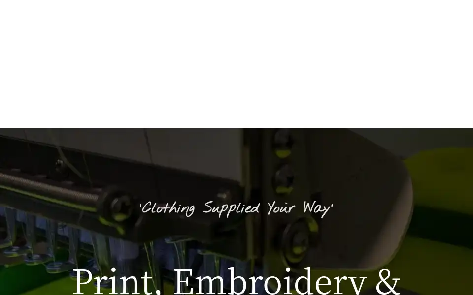 Screenshot of clothingyourway.co.uk