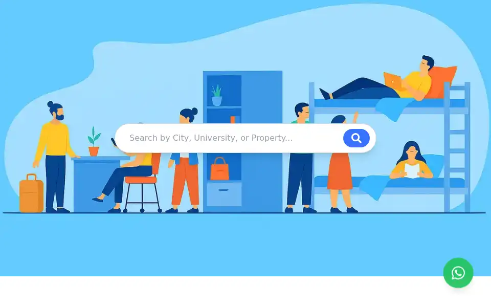 Screenshot of cloudaccomodation.com