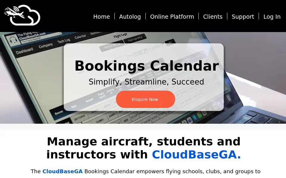 Screenshot of cloudbasega.com
