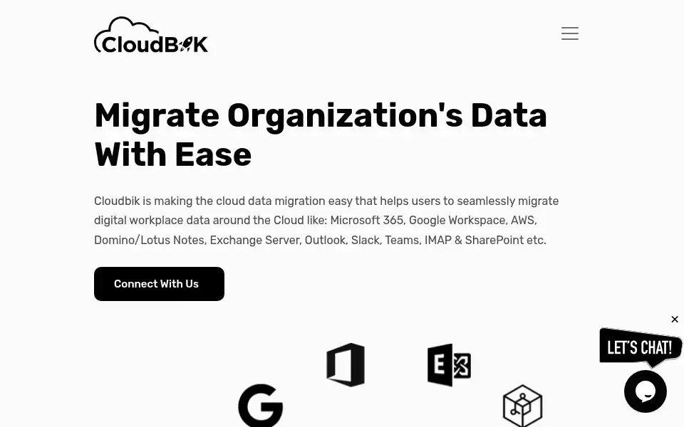 Screenshot of cloudbik.com