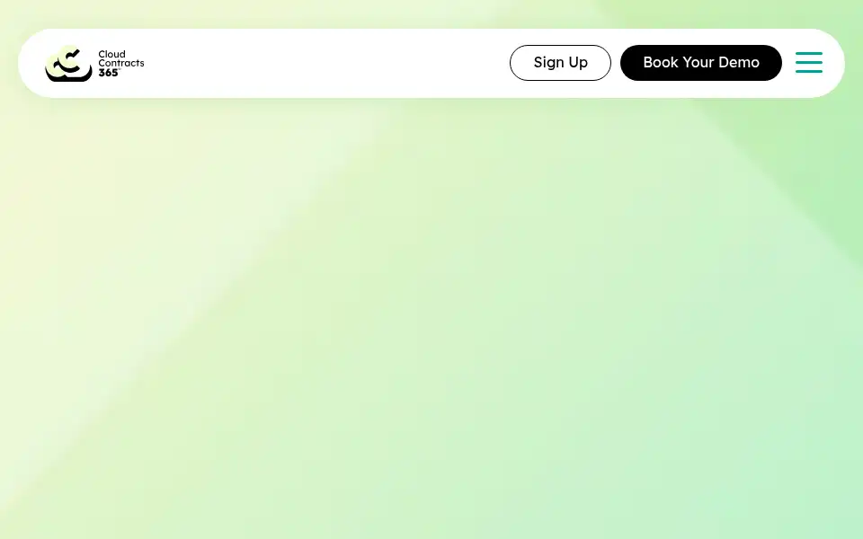 Screenshot of cloudcontracts365.com