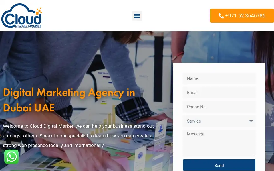 Screenshot of clouddigitalmarket.com