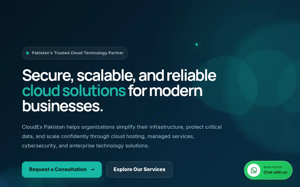 Screenshot of cloudexpk.com