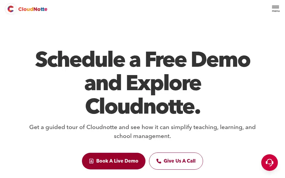 Screenshot of cloudnotte.com