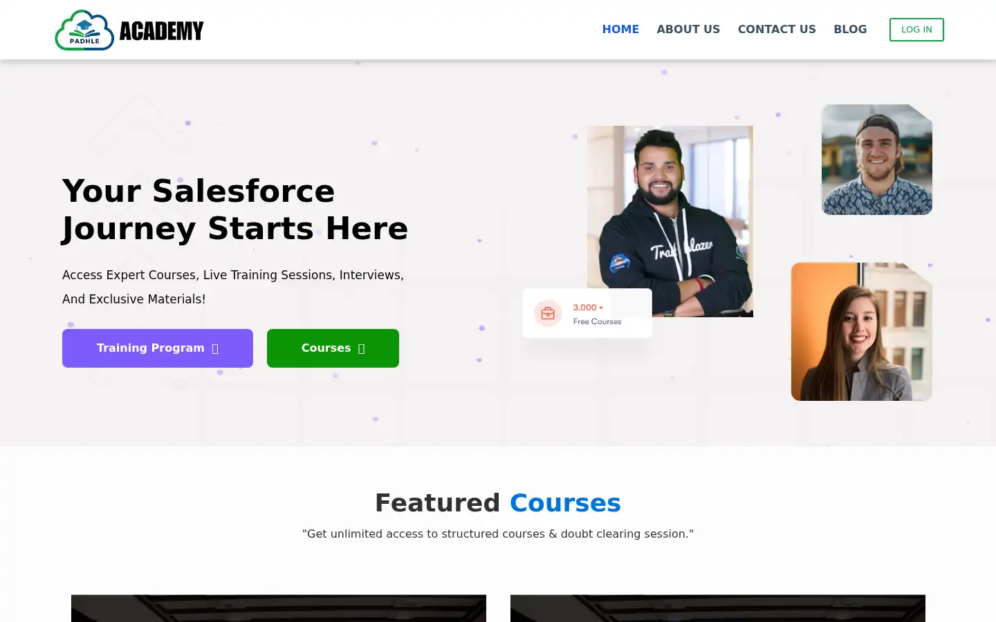 Screenshot of cloudpadhle.com