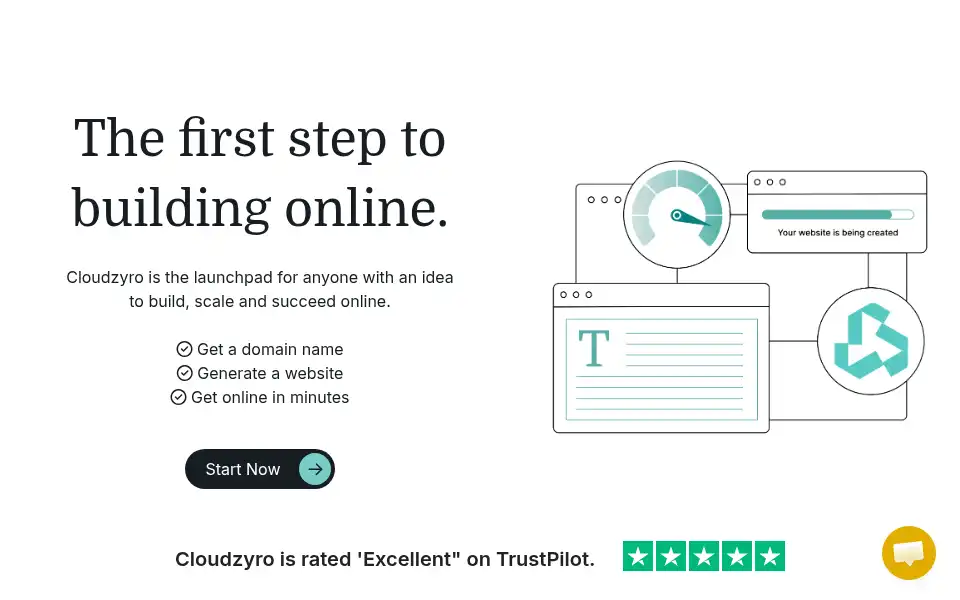 Screenshot of cloudzyro.com
