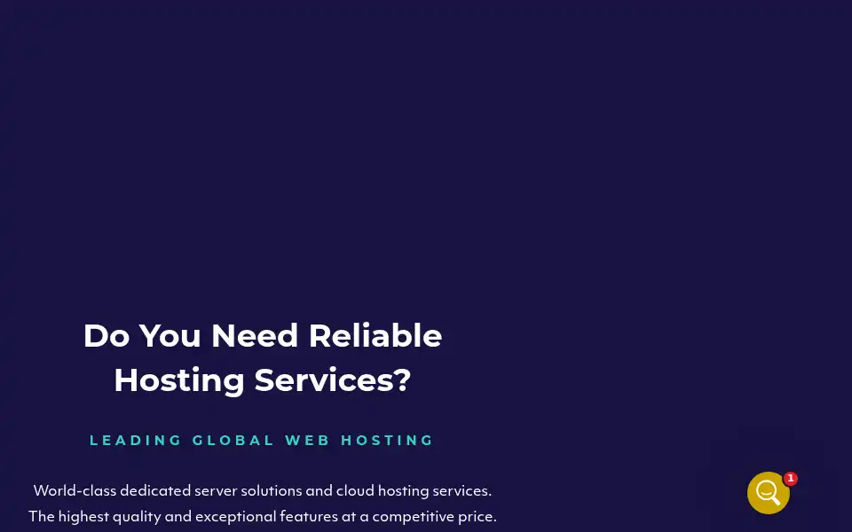 Screenshot of clouvider.co.uk