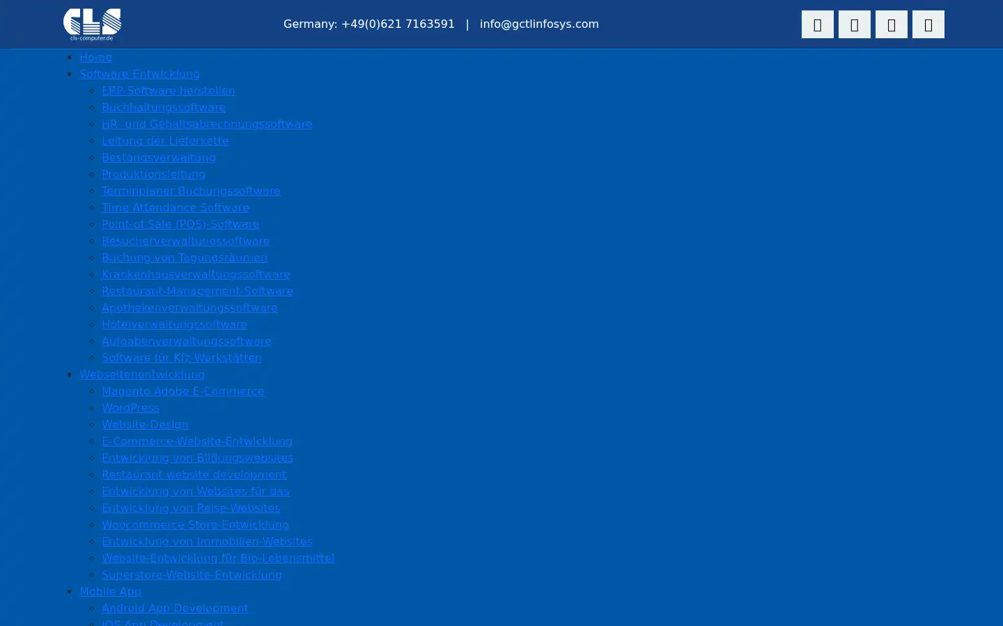 Screenshot of cls-soft.de