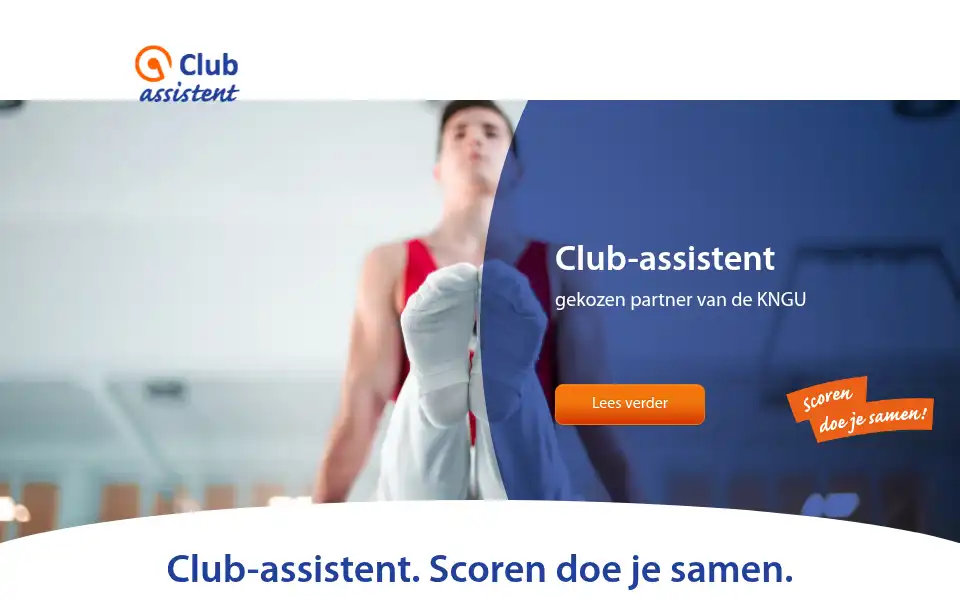 Screenshot of club-assistent.nl