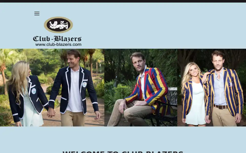 Screenshot of club-blazers.com
