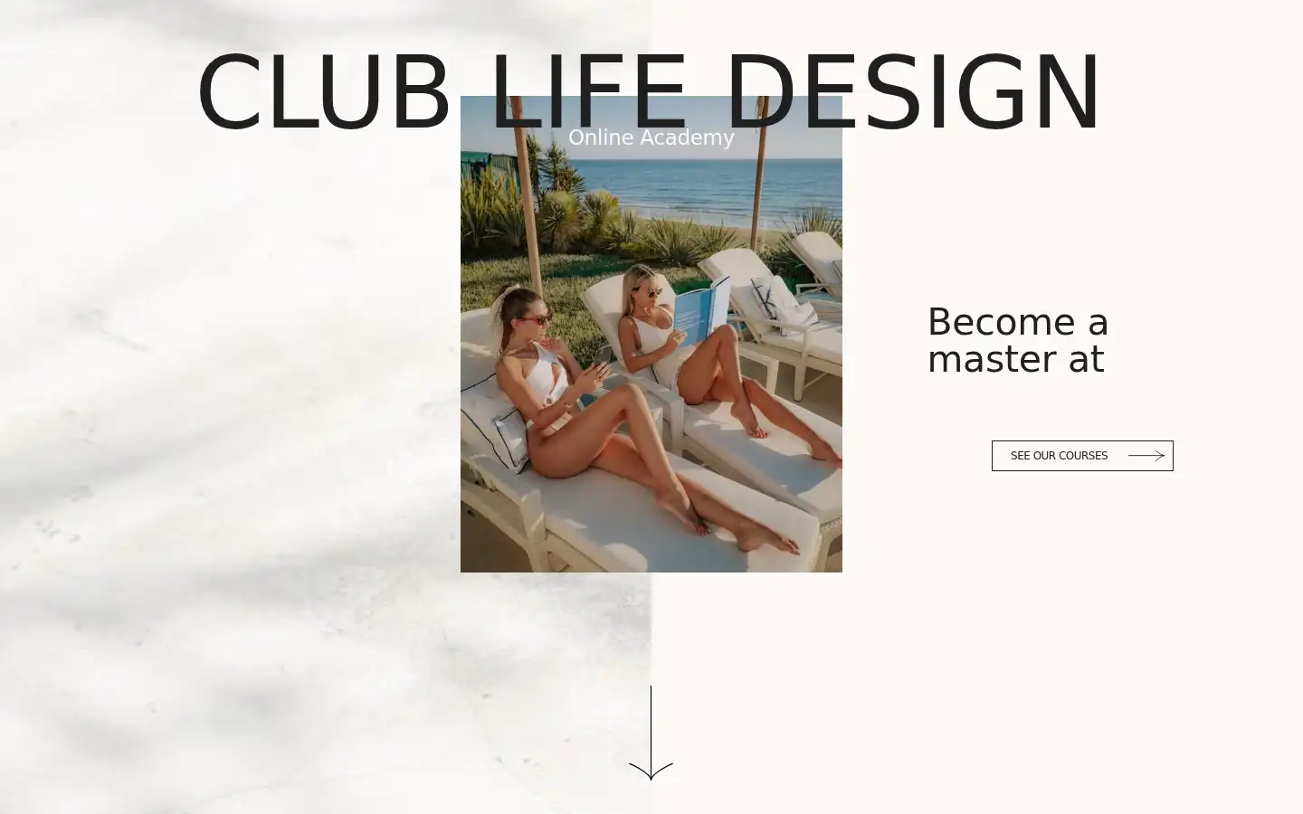 Screenshot of clublifedesign.com