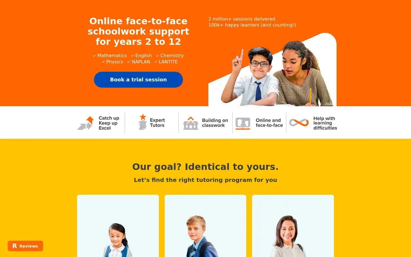 Screenshot of clueylearning.com.au