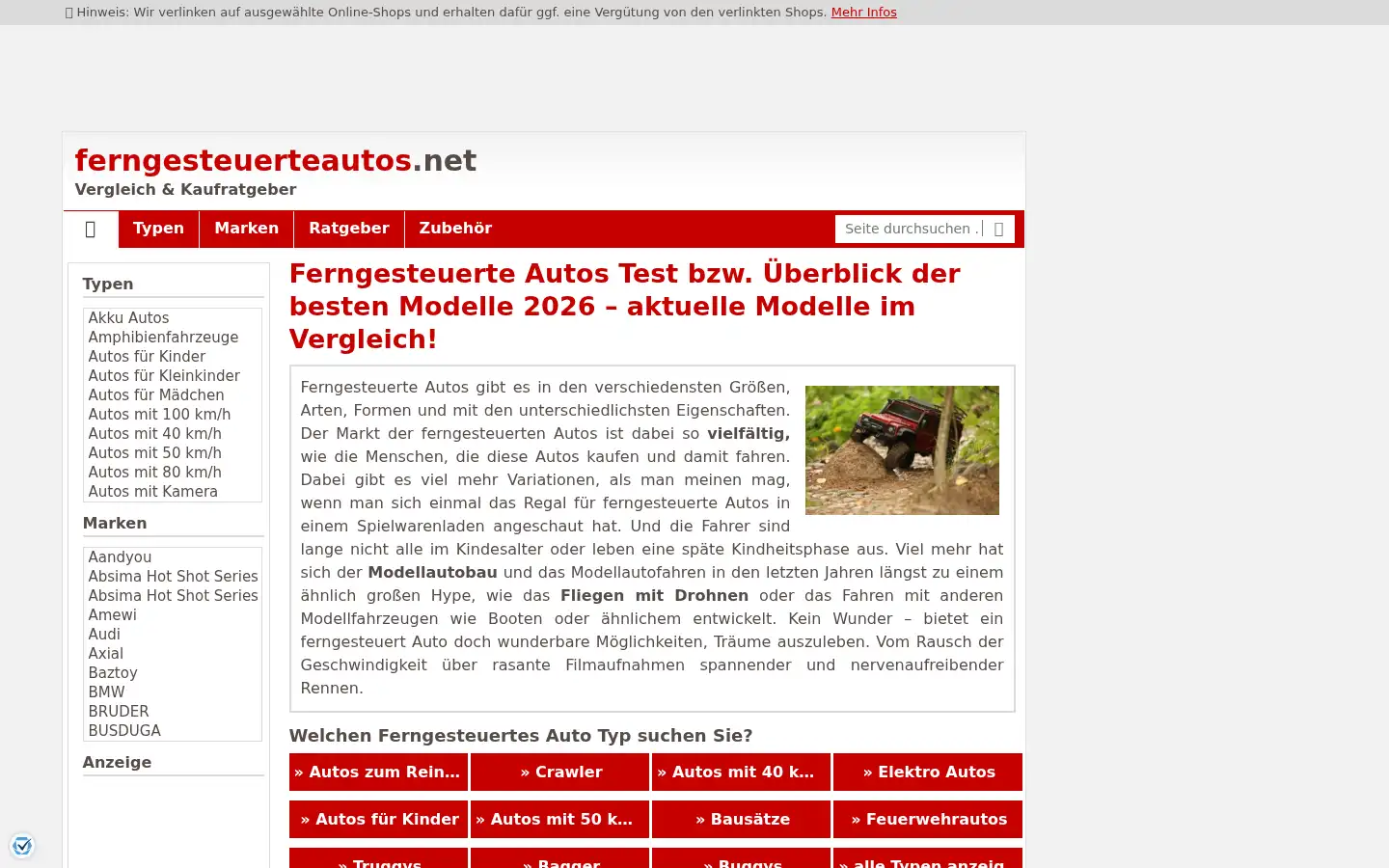 Screenshot of cmc-versand.de
