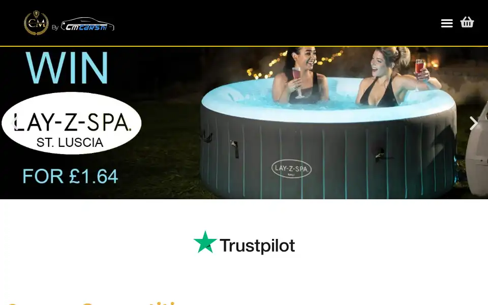 Screenshot of cmcompetitionsni.co.uk