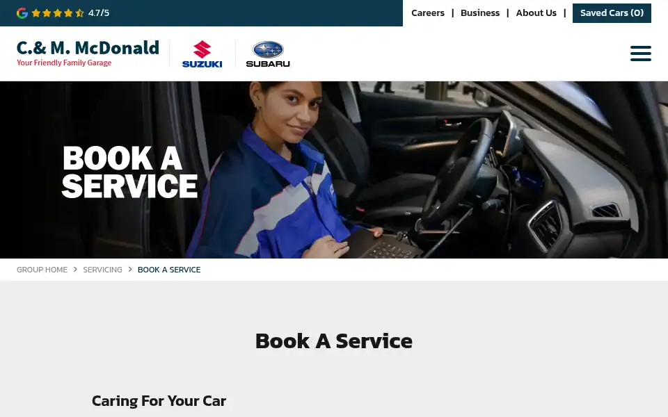 Screenshot of cmmcdonald.co.uk