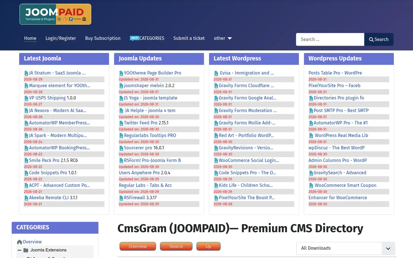 Screenshot of joompaid.com