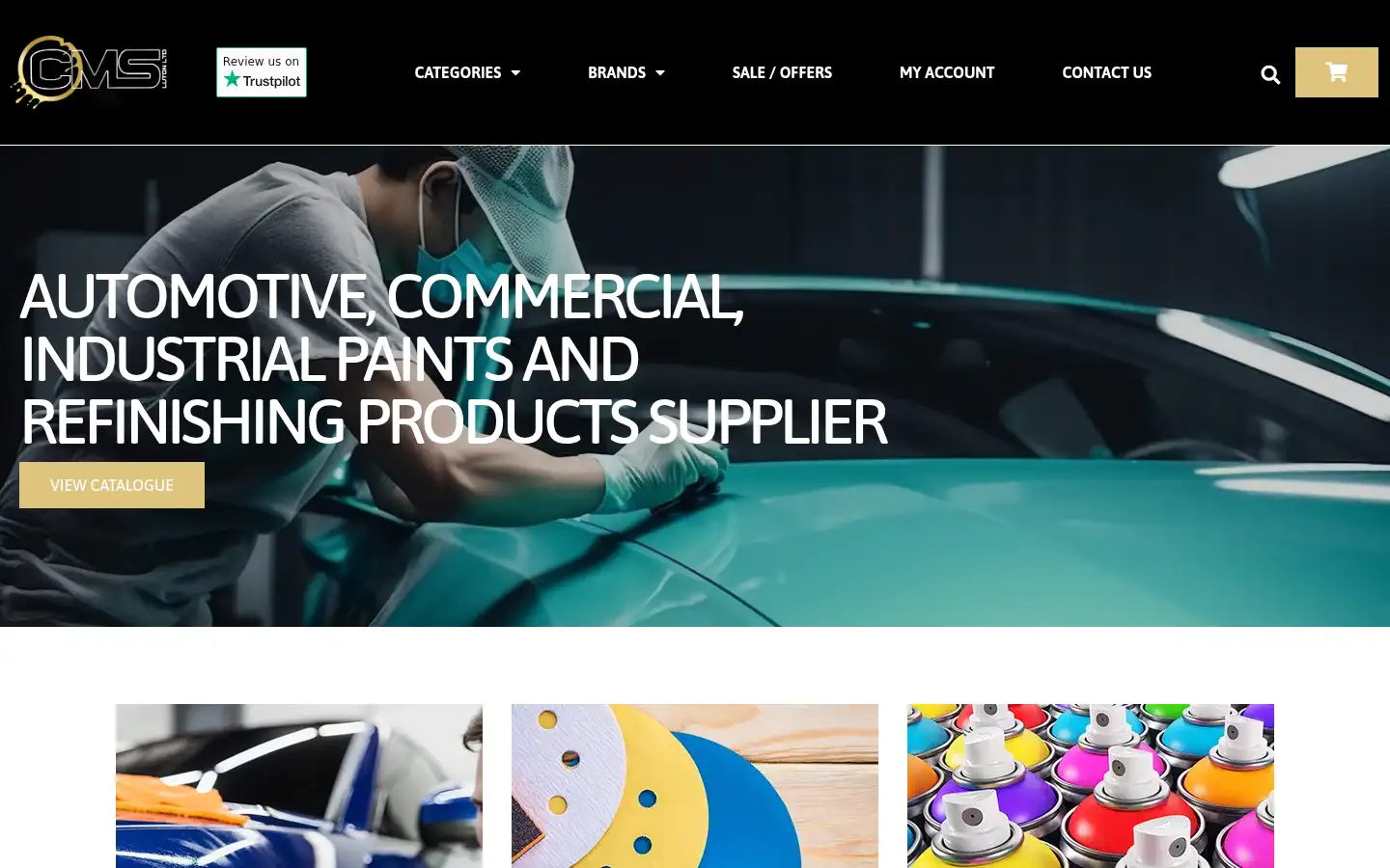 Screenshot of cmsluton.co.uk
