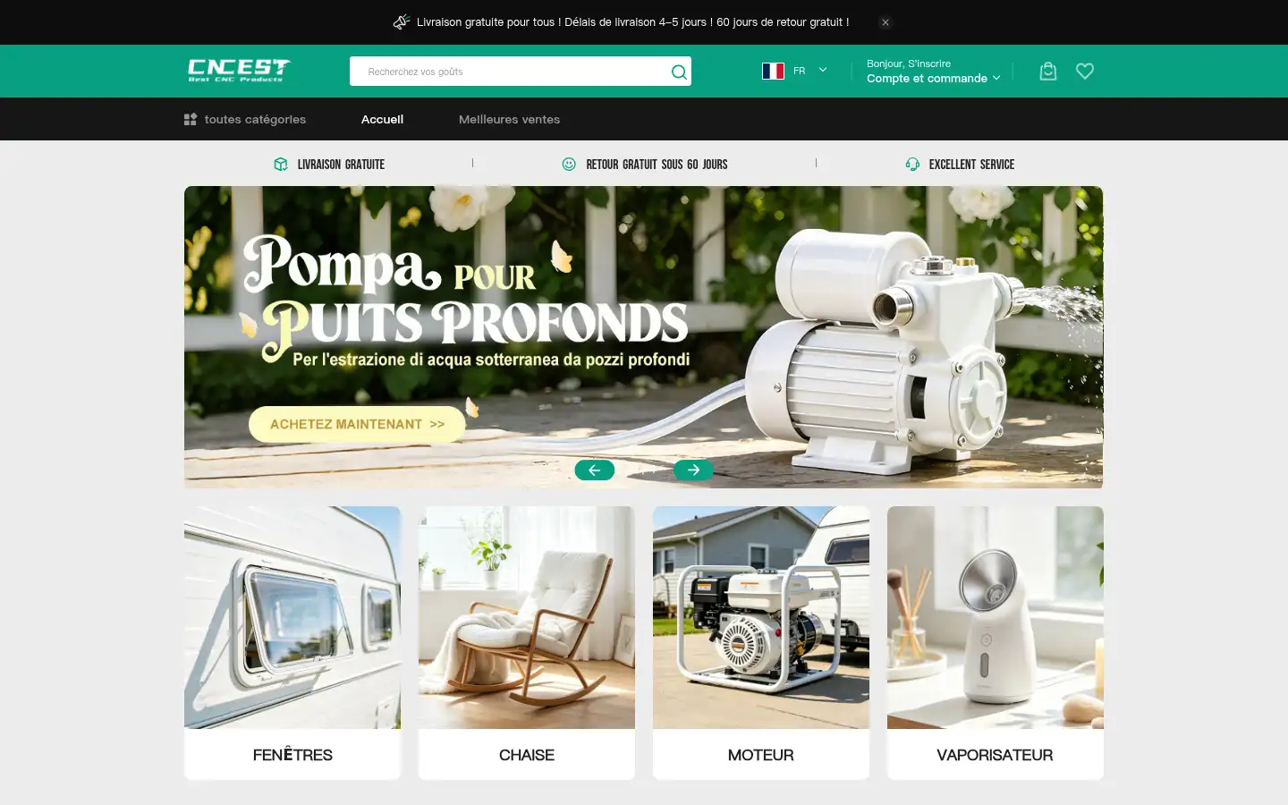 Screenshot of cncest.fr