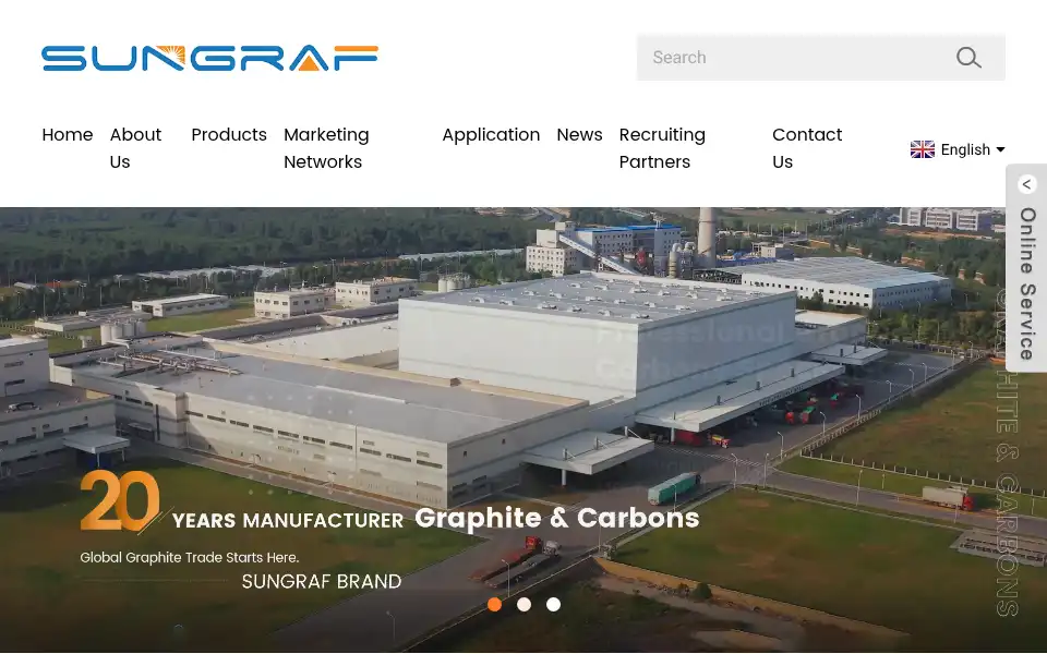 Screenshot of cnsungraf.com