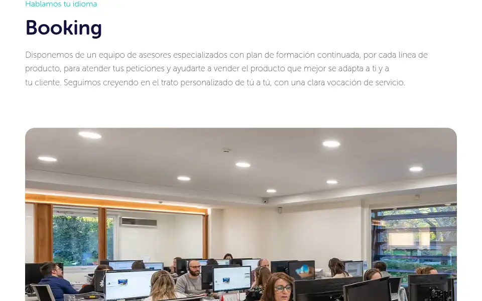 Screenshot of cntravel.es