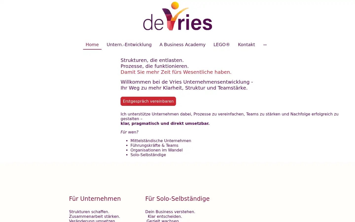 Screenshot of coaching-wedemark.de