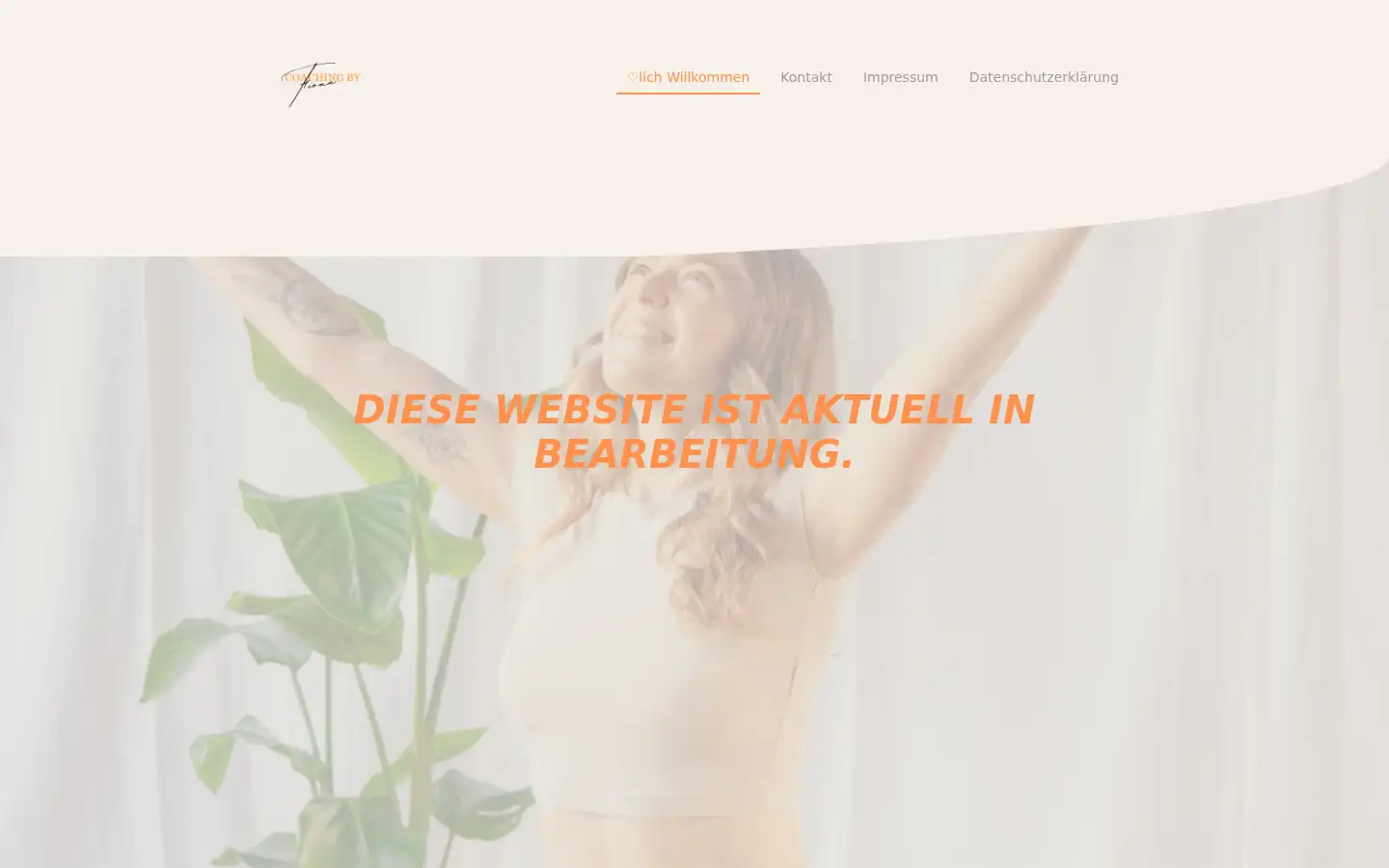 Screenshot of coachingbyfiona.de
