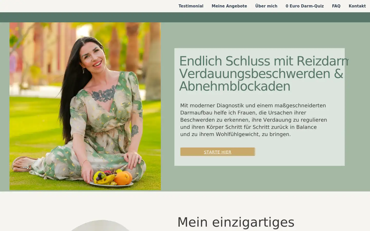 Screenshot of coachkaja.de