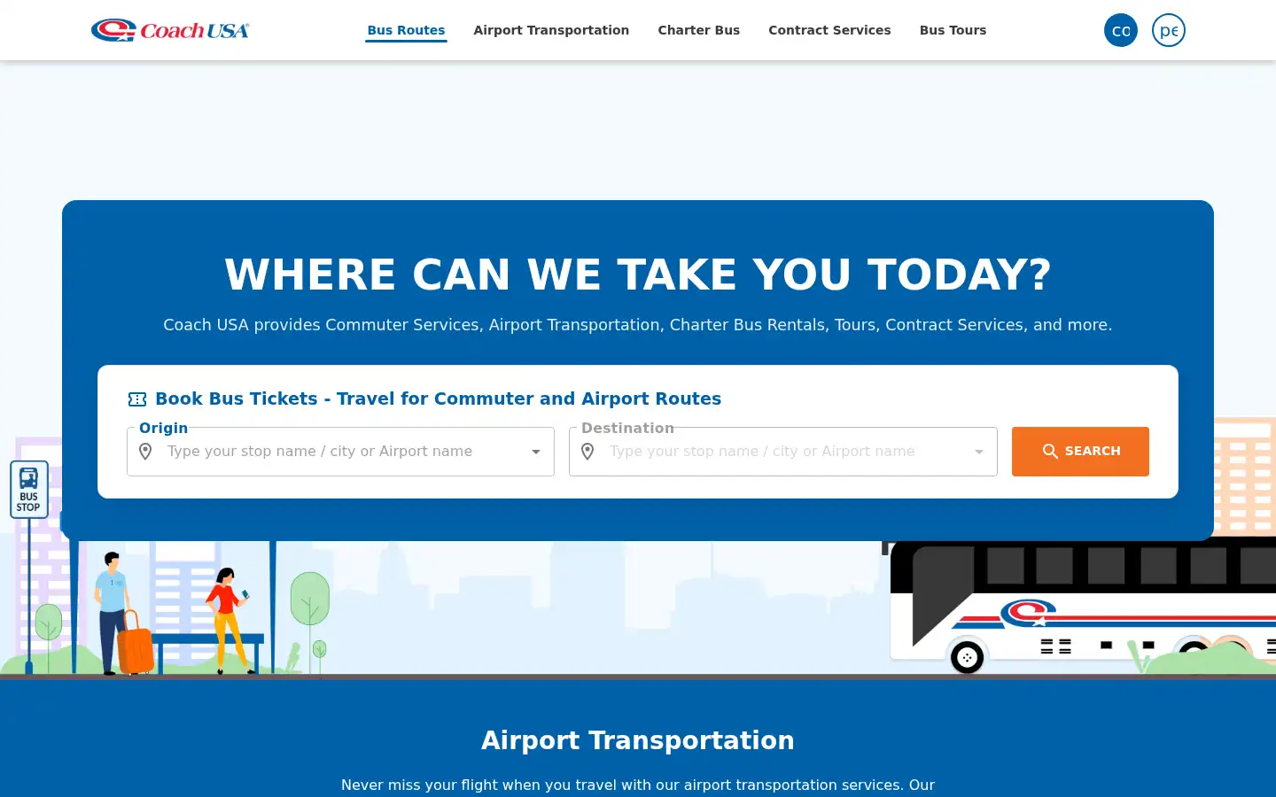 Screenshot of coachusa.com