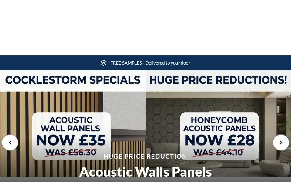 Screenshot of cocklestorm.com