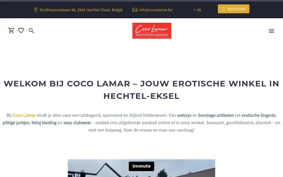 Screenshot of cocolamar.be