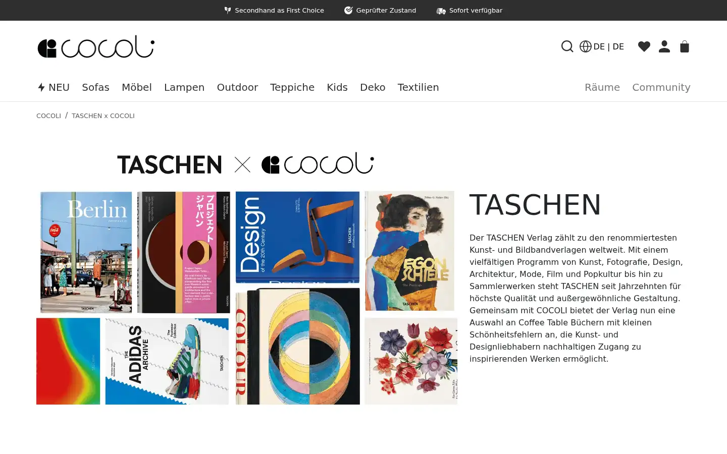 Screenshot of cocoli.com