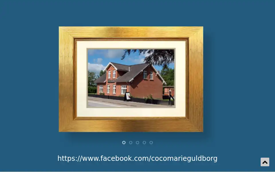 Screenshot of cocomarie.dk