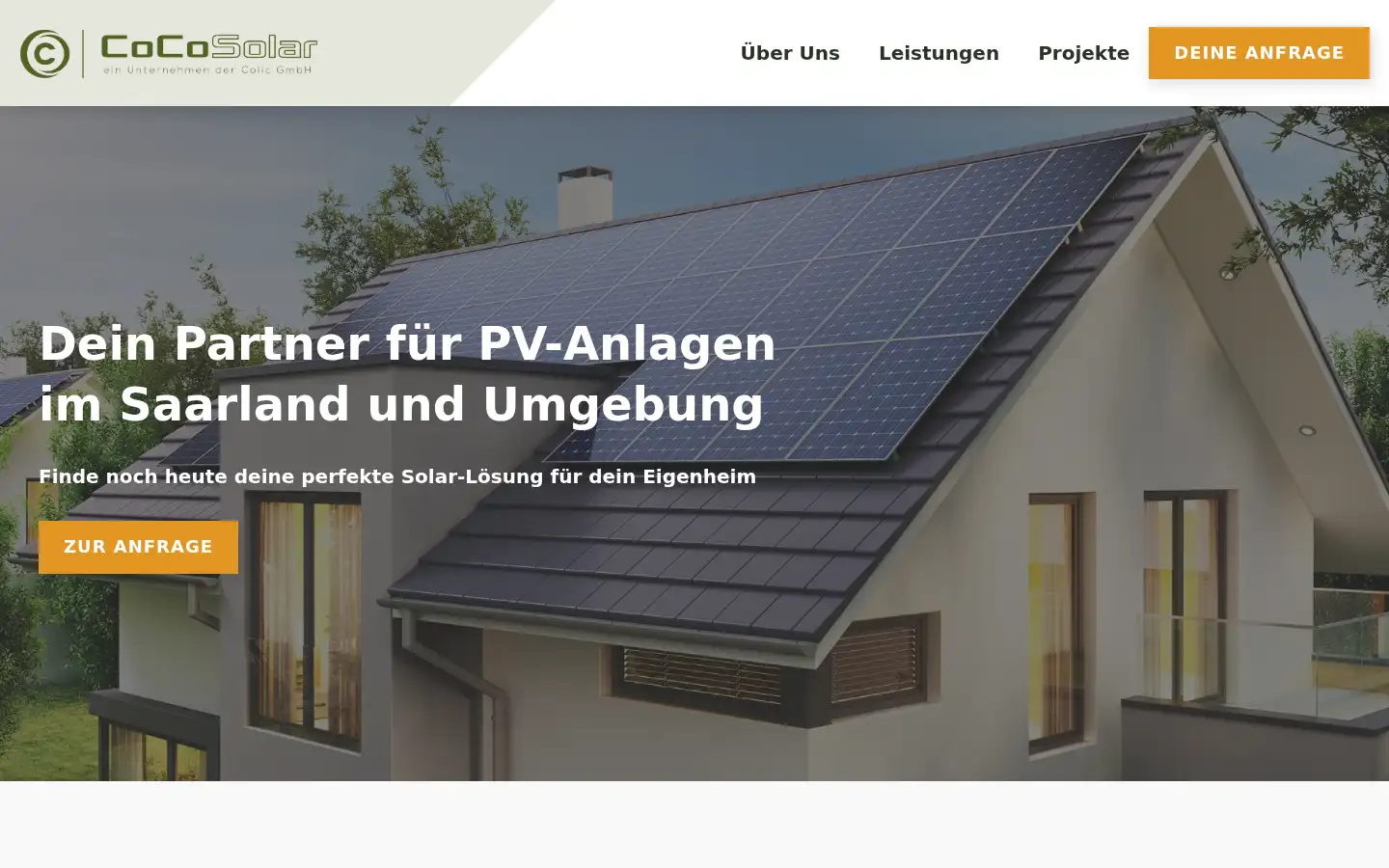 Screenshot of cocosolar.de