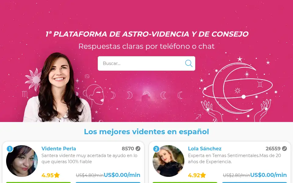 Screenshot of cocotarot.com