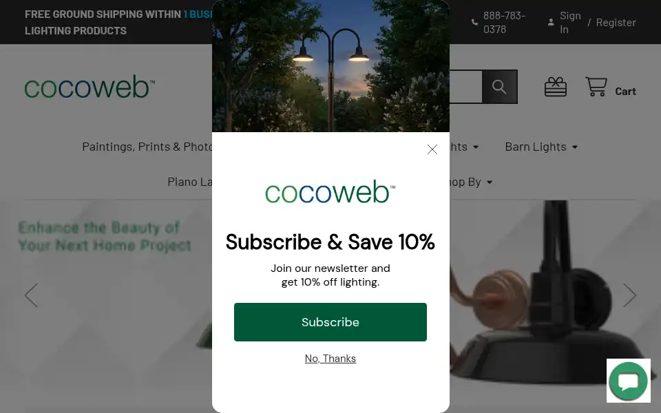 Screenshot of cocoweb.com