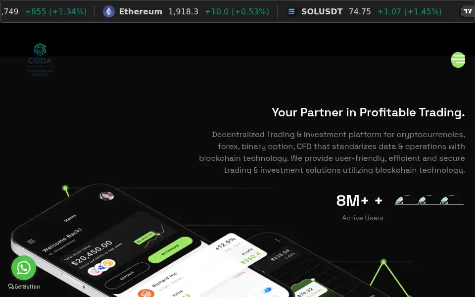 Screenshot of codas-innovationmarket.top