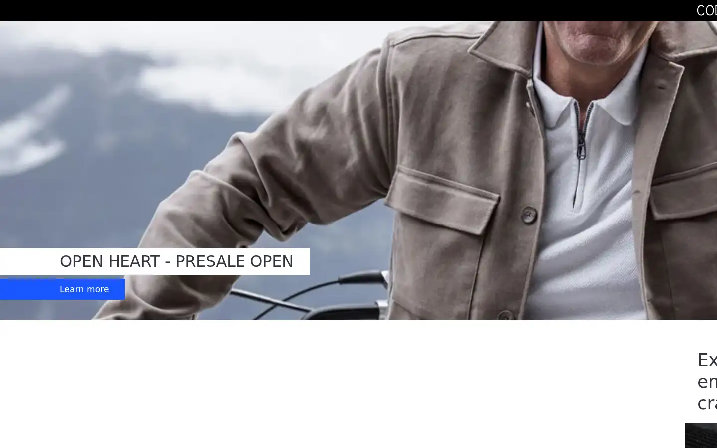 Screenshot of code41watches.com