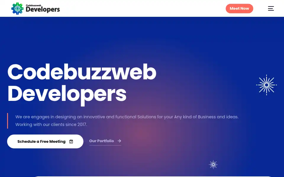 Screenshot of codebuzzweb.net