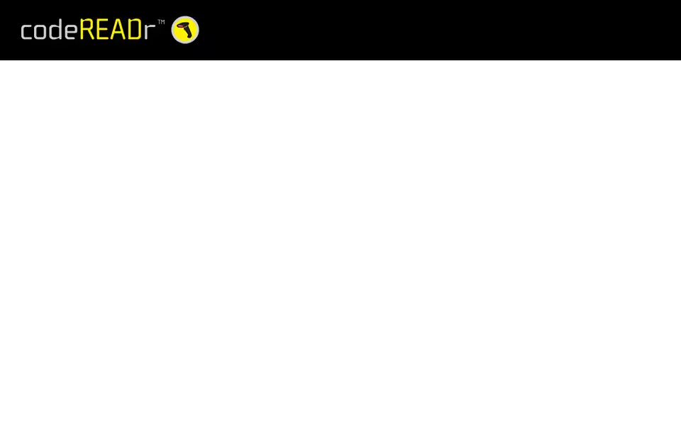 Screenshot of codereadr.com